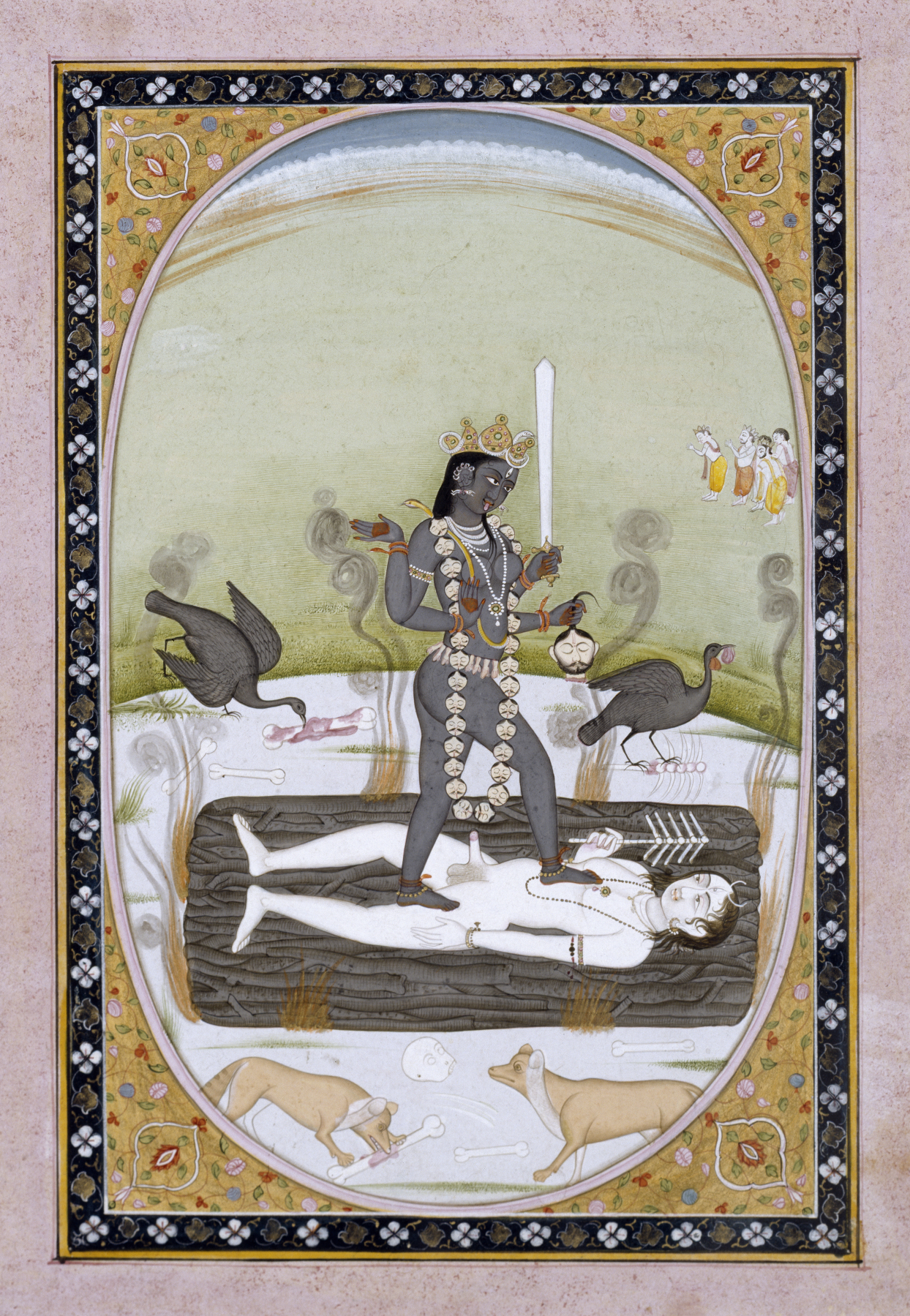 Mahakali Devi — traditional devotional image