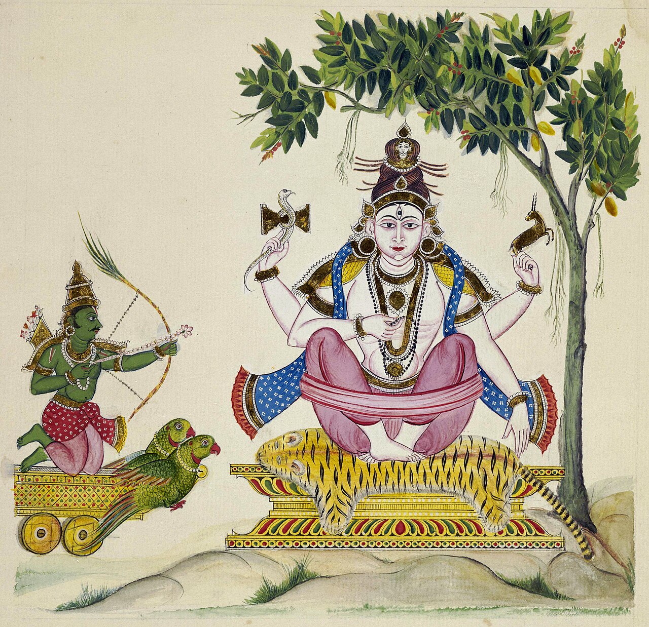 Shiva Bhagwan — traditional devotional image