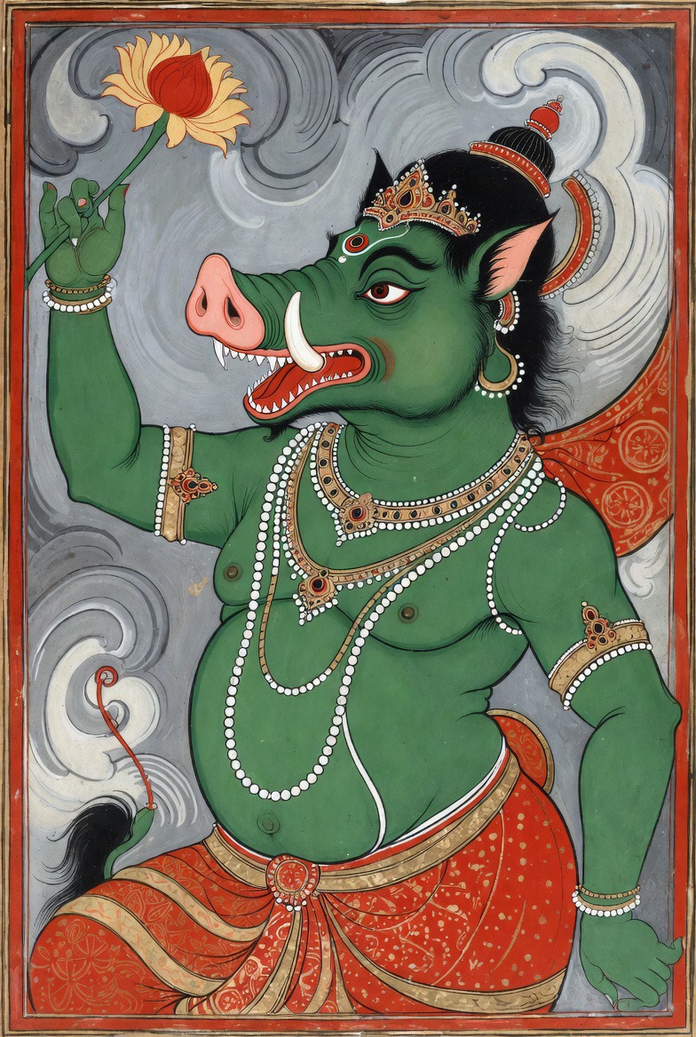 Maha Varahi Devi — traditional devotional image